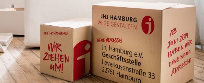 Die Geschäftsstelle von jhj Hamburg zieht in neue Räumlichkeiten